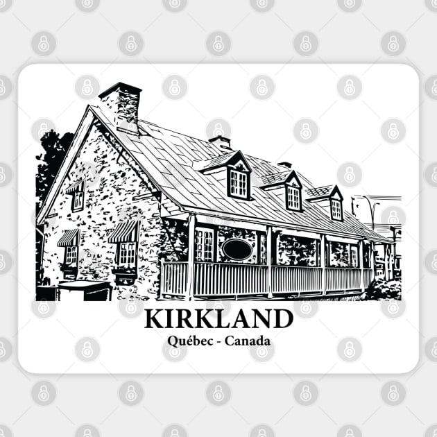 Kirkland - Québec Magnet by Lakeric